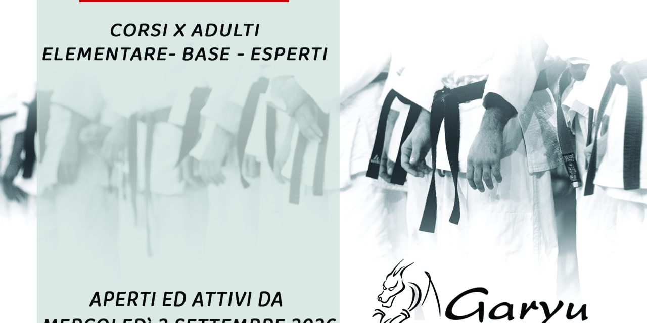 Corso judo adulti