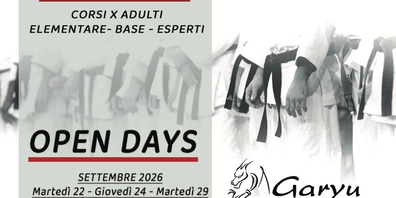 Open days Judo