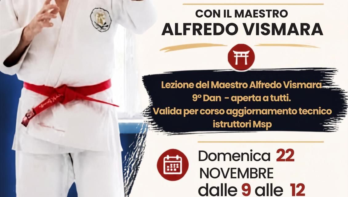Lezione judo Vismara